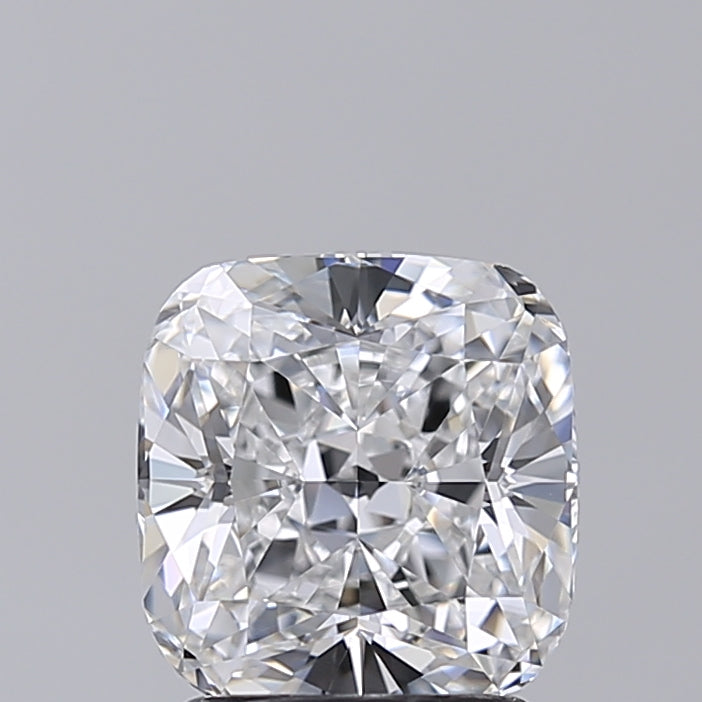 2.02 Carat Cushion Shaped, Excellent Cut, D Color, VVS2 Clarity, IGI Certified Lab Grown Diamond