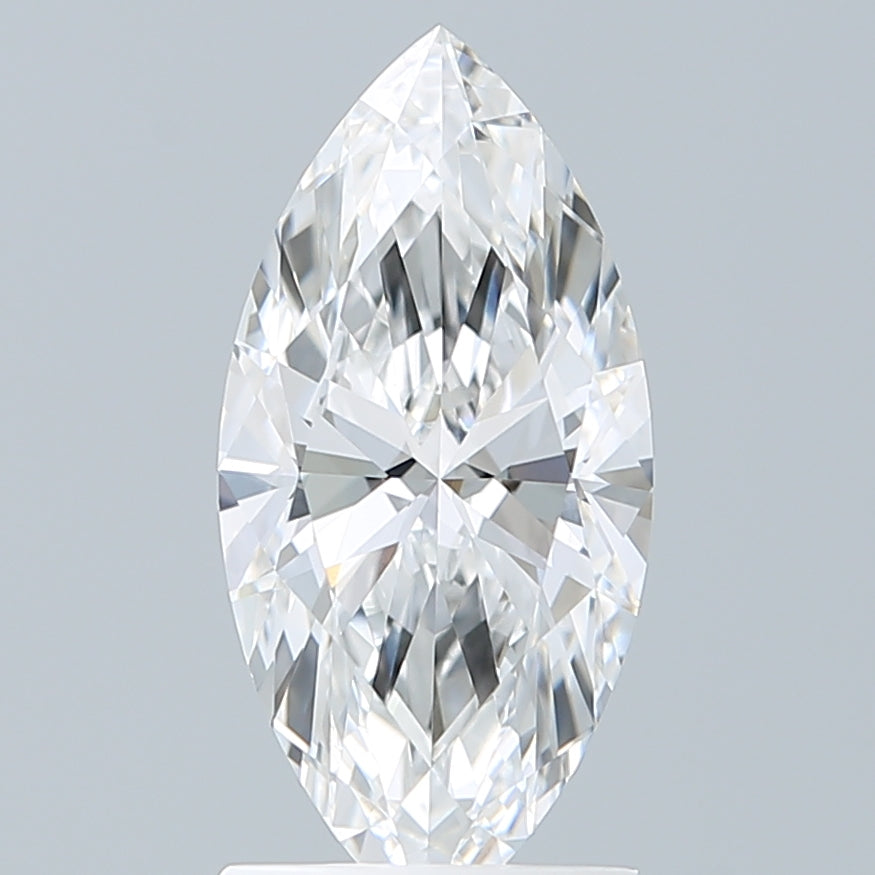 1.60 Carat Marquise Shaped, Ideal Cut, E Color, VVS1 Clarity, IGI Certified Lab Grown Diamond