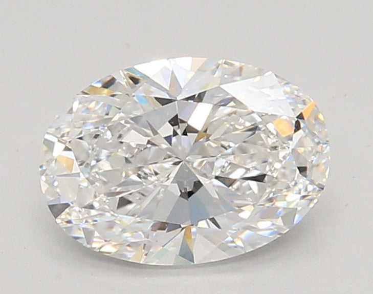 1.33 Carat Oval Shaped, Ideal Cut, D Color, VS1 Clarity, IGI Certified Lab Grown Diamond