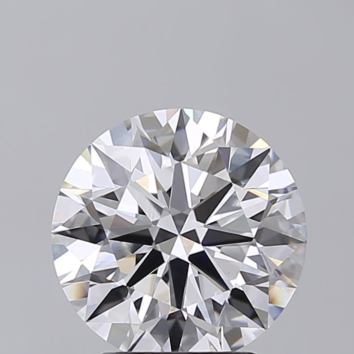 3.02 Carat Round Shaped, Ideal Cut, E Color, VVS2 Clarity, IGI Certified Lab Grown Diamond