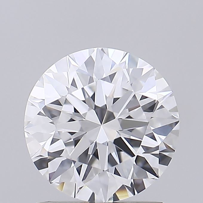 1.51 Carat Round Shaped, Ideal Cut, D Color, VVS2 Clarity, IGI Certified Lab Grown Diamond