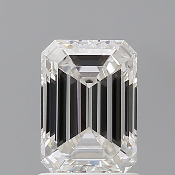 1.56 Carat Emerald Shaped, Ideal Cut, E Color, VVS2 Clarity, IGI Certified Lab Grown Diamond