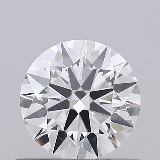0.54 Carat Round Shaped, Ideal Cut, D Color, VVS2 Clarity, IGI Certified Lab Grown Diamond