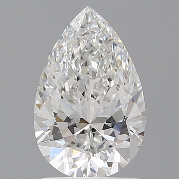 1.60 Carat Pear Shaped, Ideal Cut, E Color, VVS2 Clarity, IGI Certified Lab Grown Diamond