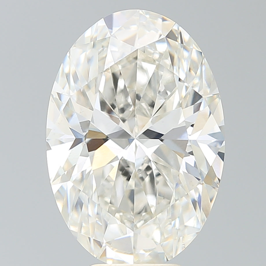 8.01 Carat Oval Shaped, Ideal Cut, H Color, VS1 Clarity, IGI Certified Lab Grown Diamond