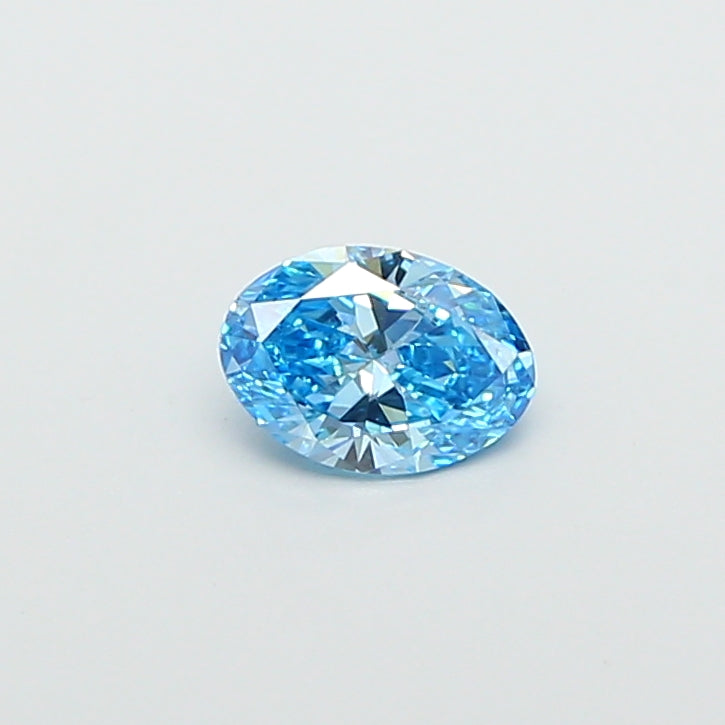 0.65 Carat Oval Shaped, Very Good Cut, VVS2 Clarity, IGI Certified Lab Grown Diamond