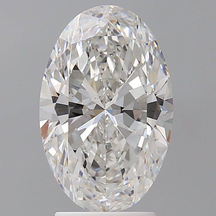 3.10 Carat Oval Shaped, Ideal Cut, F Color, VS1 Clarity, IGI Certified Lab Grown Diamond