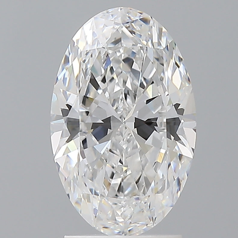 2.51 Carat Oval Shaped, Ideal Cut, D Color, VS1 Clarity, IGI Certified Lab Grown Diamond