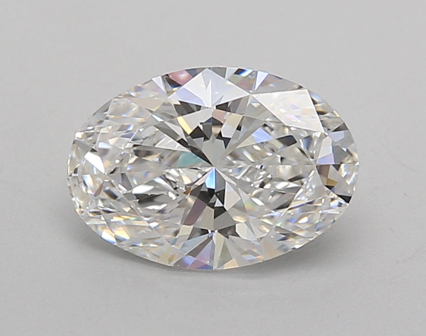 1.52 Carat Oval Shaped, Excellent Cut, D Color, VVS2 Clarity, IGI Certified Lab Grown Diamond