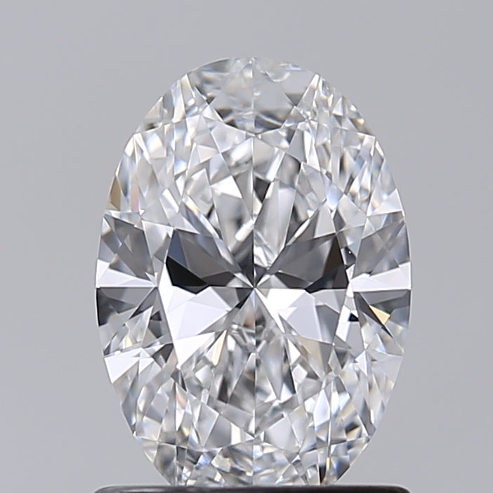 1.03 Carat Oval Shaped, Excellent Cut, D Color, VVS1 Clarity, IGI Certified Lab Grown Diamond