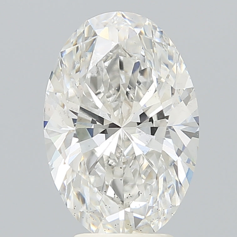 4.22 Carat Oval Shaped, Excellent Cut, G Color, SI1 Clarity, IGI Certified Lab Grown Diamond