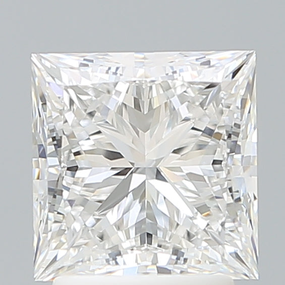 2.59 Carat Princess Shaped, Ideal Cut, E Color, VVS2 Clarity, IGI Certified Lab Grown Diamond