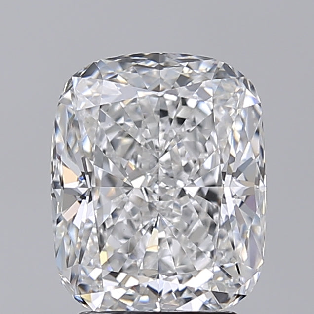 3.02 Carat Elongated Cushion Shaped, Excellent Cut, D Color, VS1 Clarity, IGI Certified Lab Grown Diamond