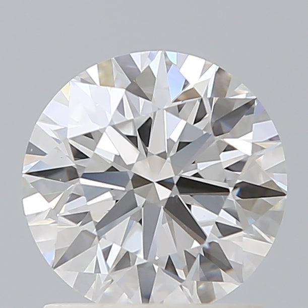 1.37 Carat Round Shaped, Ideal Cut, D Color, VS1 Clarity, IGI Certified Lab Grown Diamond