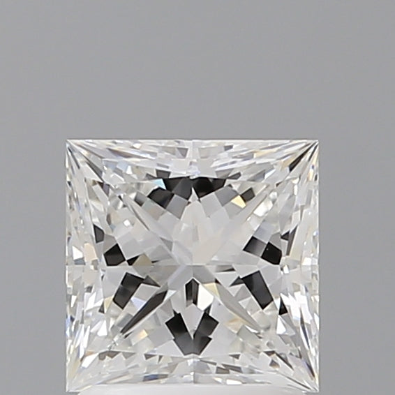 1.58 Carat Princess Shaped, Ideal Cut, E Color, VS1 Clarity, IGI Certified Lab Grown Diamond