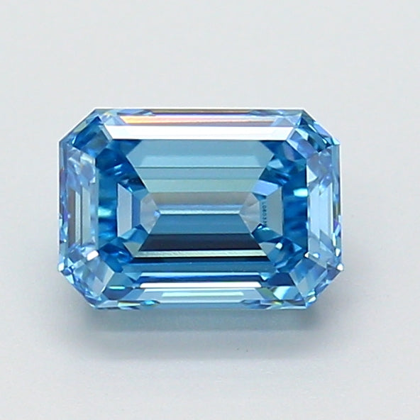 1.50 Carat Emerald Shaped, Very Good Cut, VS1 Clarity, IGI Certified Lab Grown Diamond