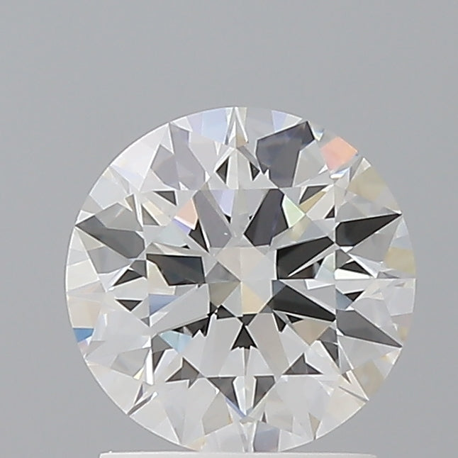 1.58 Carat Round Shaped, Ideal Cut, F Color, VVS2 Clarity, IGI Certified Lab Grown Diamond