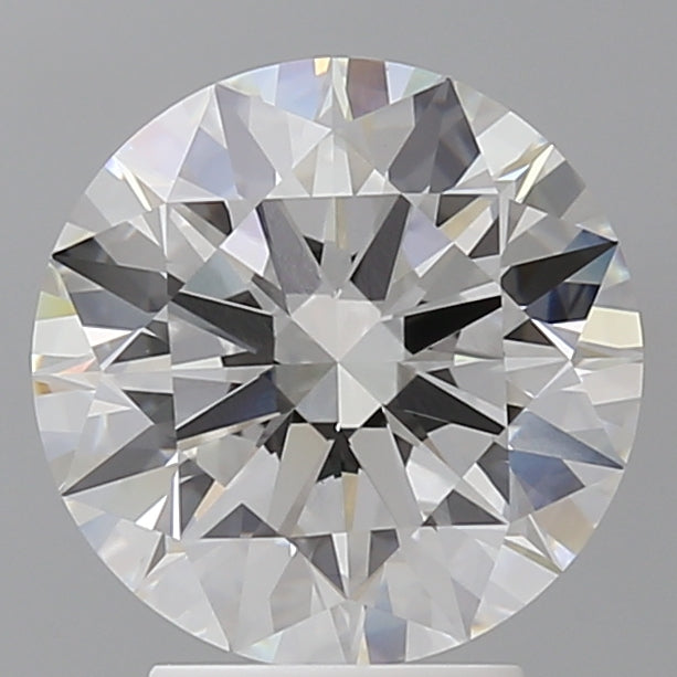 3.53 Carat Round Shaped, Ideal Cut, F Color, VVS2 Clarity, IGI Certified Lab Grown Diamond