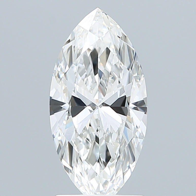 1.80 Carat Marquise Shaped, Ideal Cut, F Color, VVS2 Clarity, IGI Certified Lab Grown Diamond