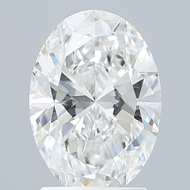 2.10 Carat Oval Shaped, Ideal Cut, E Color, VVS2 Clarity, IGI Certified Lab Grown Diamond
