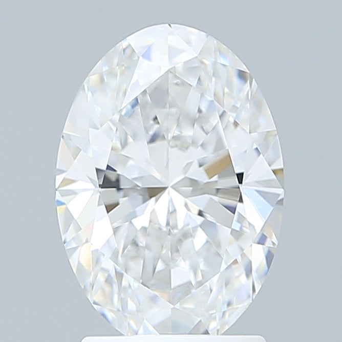 2.18 Carat Oval Shaped, Ideal Cut, D Color, VVS1 Clarity, IGI Certified Lab Grown Diamond