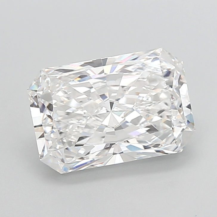 4.06 Carat Radiant Shaped, Ideal Cut, E Color, VVS1 Clarity, IGI Certified Lab Grown Diamond