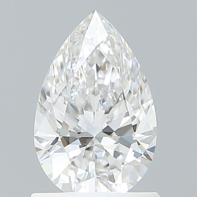 1.05 Carat Pear Shaped, Ideal Cut, E Color, VVS1 Clarity, IGI Certified Lab Grown Diamond