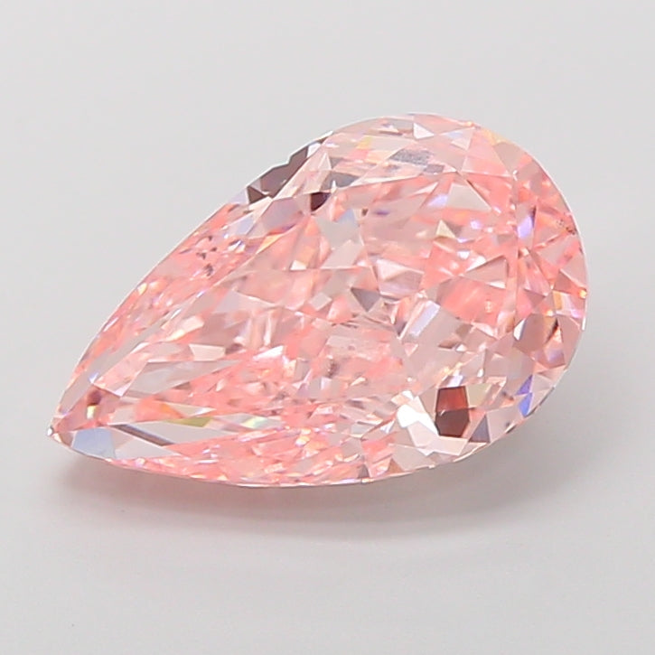 7.02 Carat Pear Shaped, Excellent Cut, VS2 Clarity, IGI Certified Lab Grown Diamond