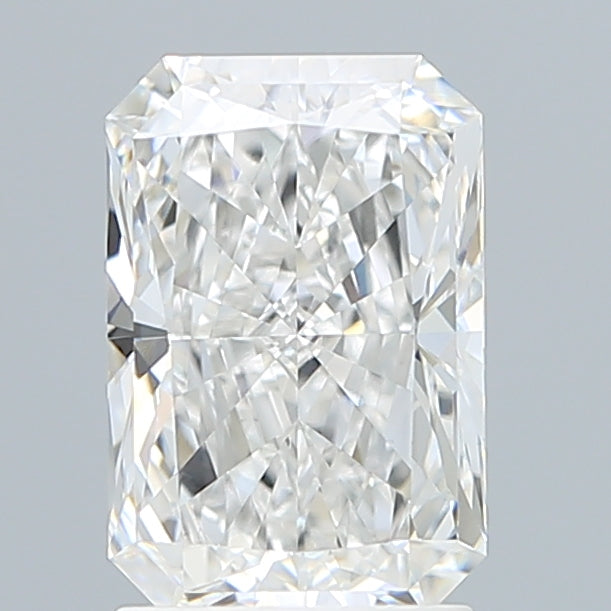 2.09 Carat Radiant Shaped, Ideal Cut, E Color, VVS2 Clarity, IGI Certified Lab Grown Diamond