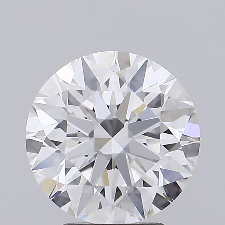 2.16 Carat Round Shaped, Ideal Cut, E Color, VVS2 Clarity, IGI Certified Lab Grown Diamond