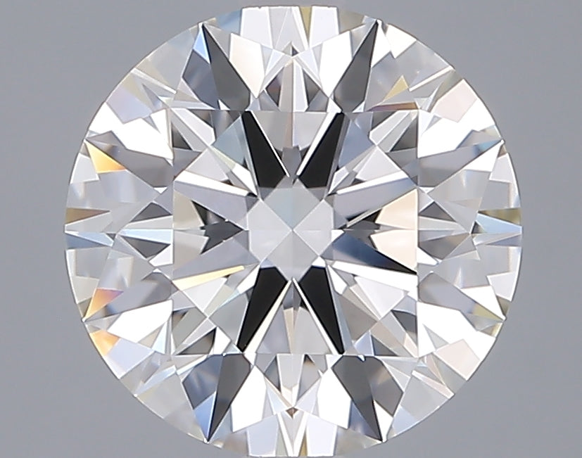 3.06 Carat Round Shaped, Ideal Cut, F Color, VVS2 Clarity, IGI Certified Lab Grown Diamond