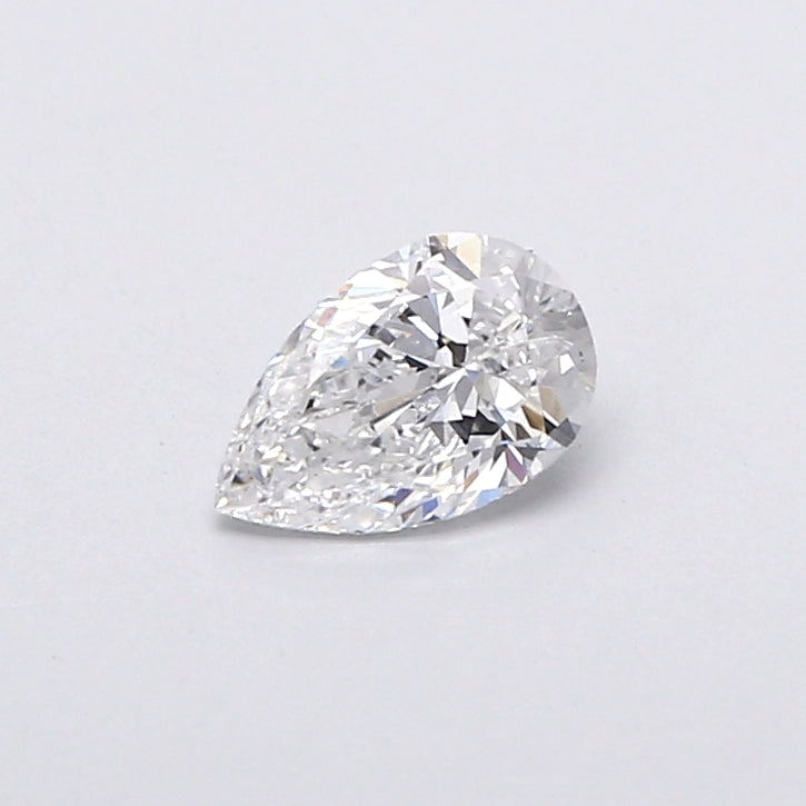 0.56 Carat Pear Shaped, Very Good Cut, D Color, VS1 Clarity, IGI Certified Lab Grown Diamond