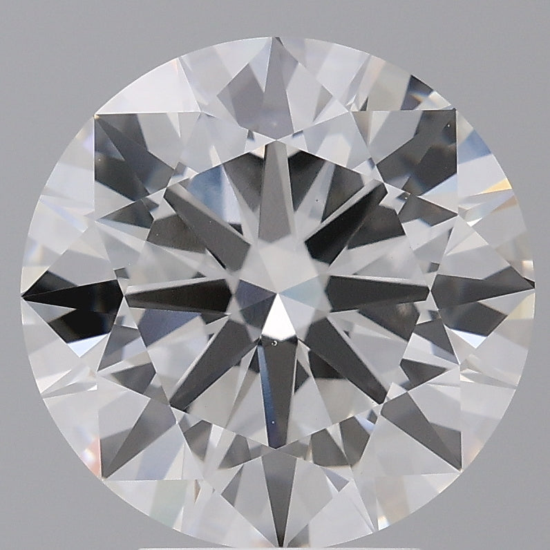 4.53 Carat Round Shaped, Excellent Cut, E Color, VS1 Clarity, IGI Certified Lab Grown Diamond
