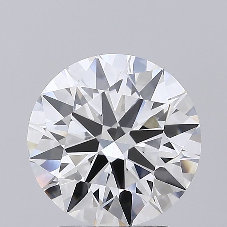 2.21 Carat Round Shaped, Ideal Cut, F Color, VVS2 Clarity, IGI Certified Lab Grown Diamond