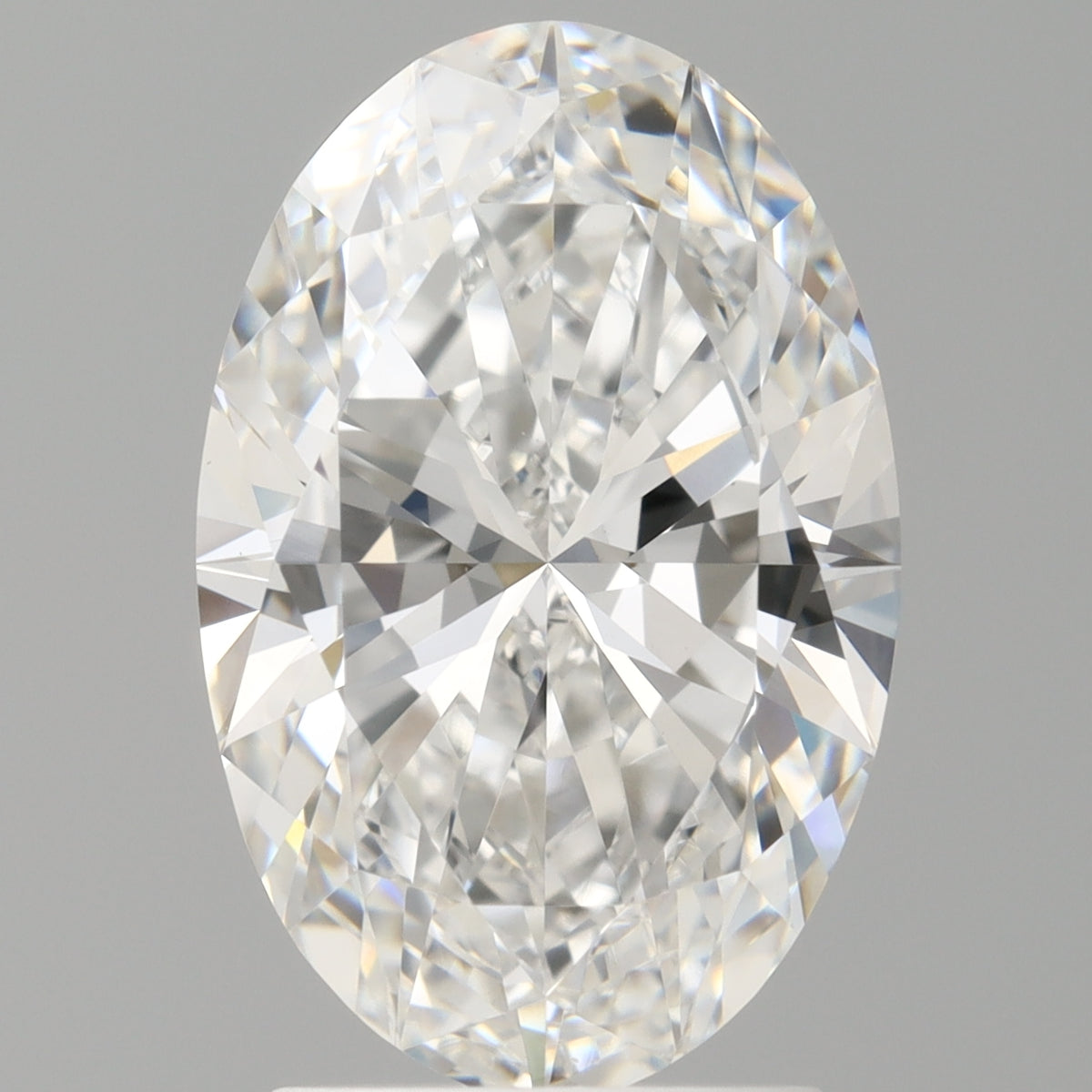 2.59 Carat Oval Shaped, Ideal Cut, E Color, VVS2 Clarity, IGI Certified Lab Grown Diamond