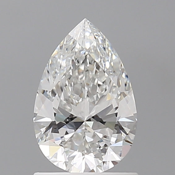 1.10 Carat Pear Shaped, Ideal Cut, E Color, VVS2 Clarity, IGI Certified Lab Grown Diamond