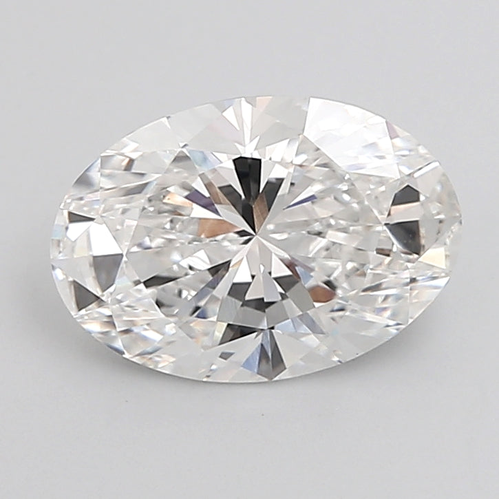 3.02 Carat Oval Shaped, Excellent Cut, E Color, VVS2 Clarity, IGI Certified Lab Grown Diamond