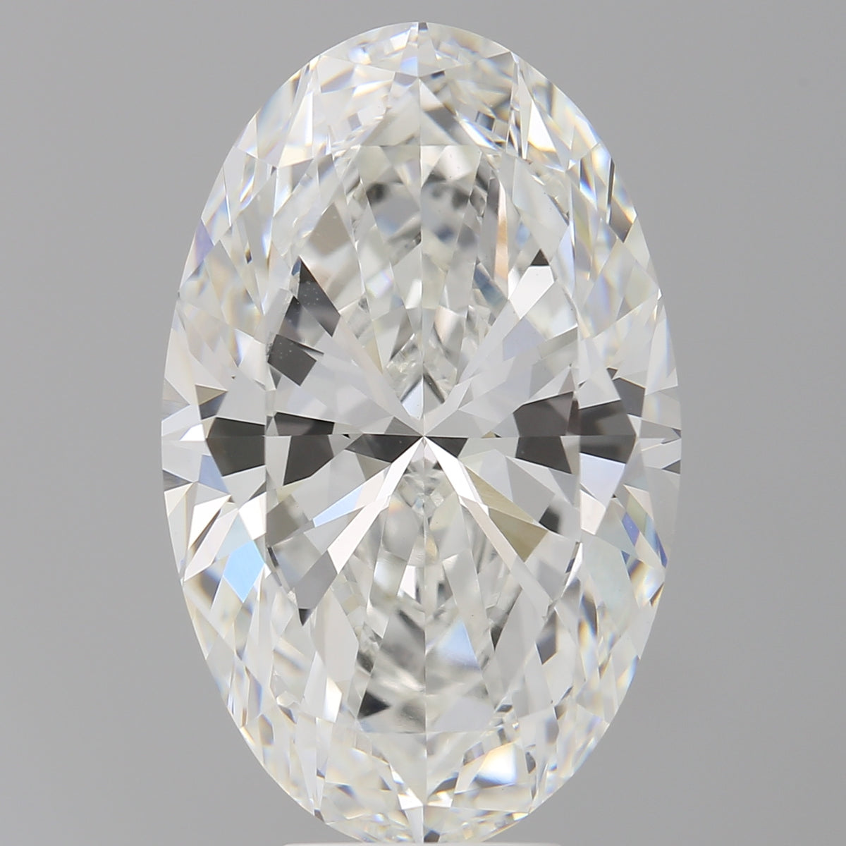 8.08 Carat Oval Shaped, Ideal Cut, F Color, VVS2 Clarity, IGI Certified Lab Grown Diamond