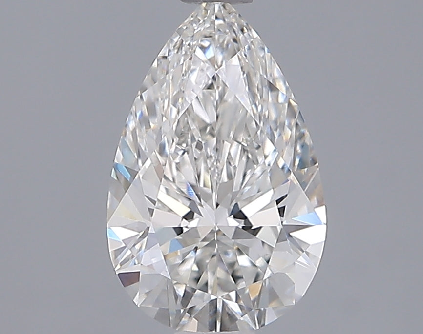 1.52 Carat Pear Shaped, Ideal Cut, F Color, VVS1 Clarity, IGI Certified Lab Grown Diamond