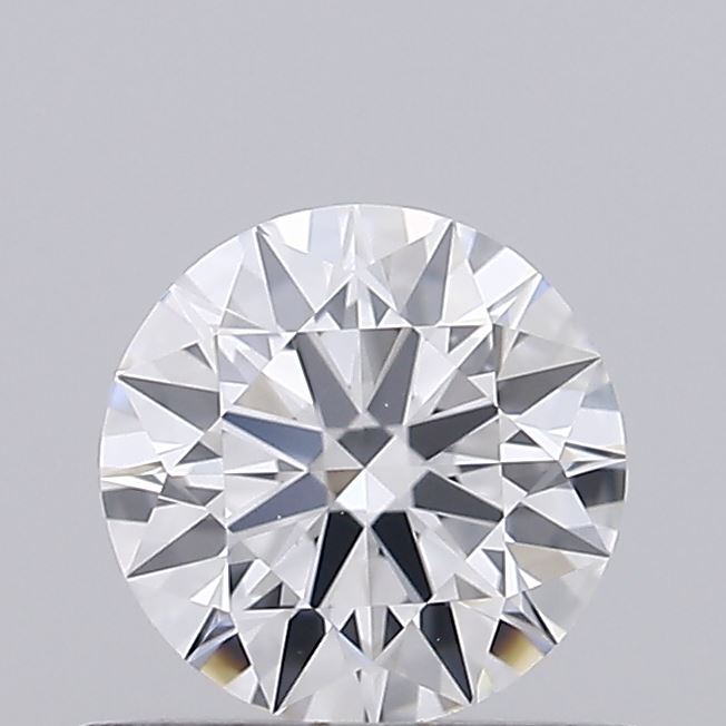 0.52 Carat Round Shaped, Ideal Cut, D Color, VVS2 Clarity, IGI Certified Lab Grown Diamond