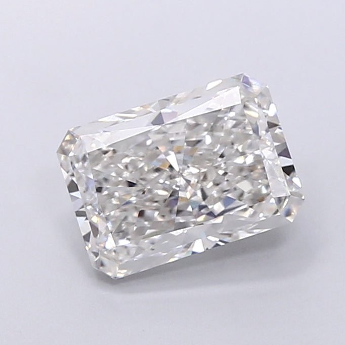 3.02 Carat Radiant Shaped, Very Good Cut, F Color, VVS2 Clarity, IGI Certified Lab Grown Diamond