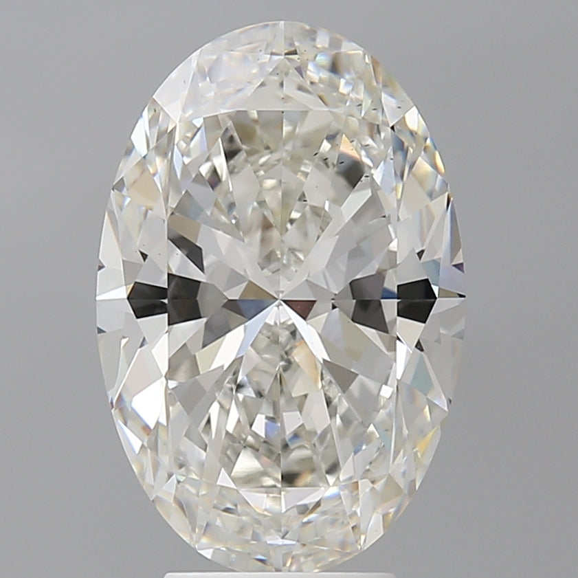5.10 Carat Oval Shaped, Ideal Cut, F Color, VS2 Clarity, IGI Certified Lab Grown Diamond