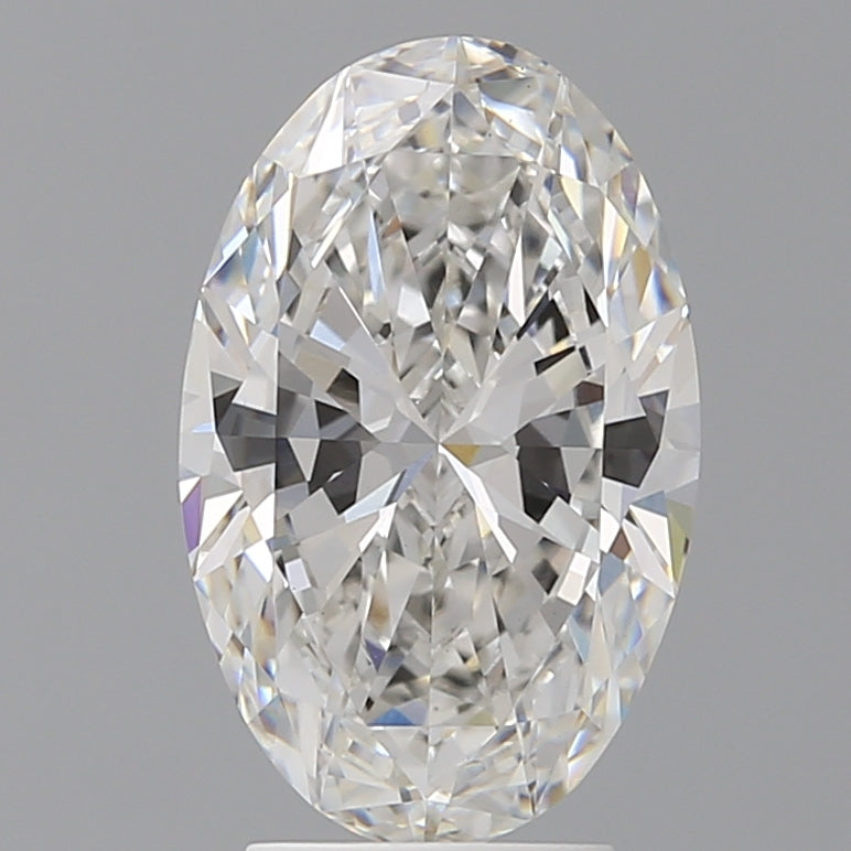 3.55 Carat Oval Shaped, Ideal Cut, F Color, VS1 Clarity, IGI Certified Lab Grown Diamond
