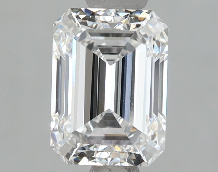 1.51 Carat Emerald Shaped, Excellent Cut, D Color, VVS1 Clarity, IGI Certified Lab Grown Diamond