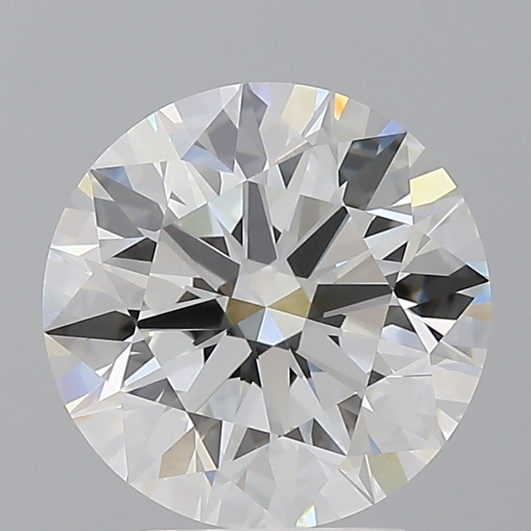 3.59 Carat Round Shaped, Ideal Cut, E Color, VVS2 Clarity, IGI Certified Lab Grown Diamond