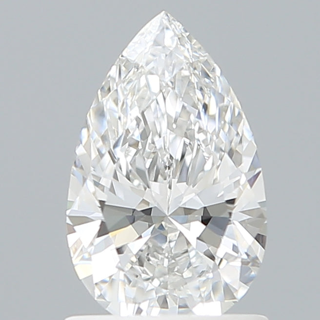 1.09 Carat Pear Shaped, Excellent Cut, E Color, VVS1 Clarity, IGI Certified Lab Grown Diamond
