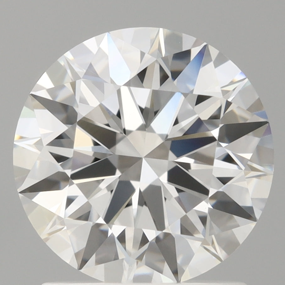 1.59 Carat Round Shaped, Ideal Cut, D Color, VVS2 Clarity, IGI Certified Lab Grown Diamond