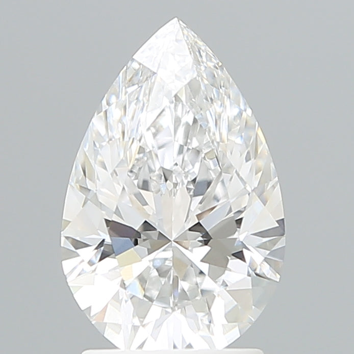 2.09 Carat Pear Shaped, Ideal Cut, E Color, VVS2 Clarity, IGI Certified Lab Grown Diamond