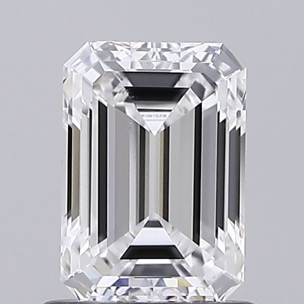 1.01 Carat Emerald Shaped, Excellent Cut, D Color, VS1 Clarity, IGI Certified Lab Grown Diamond