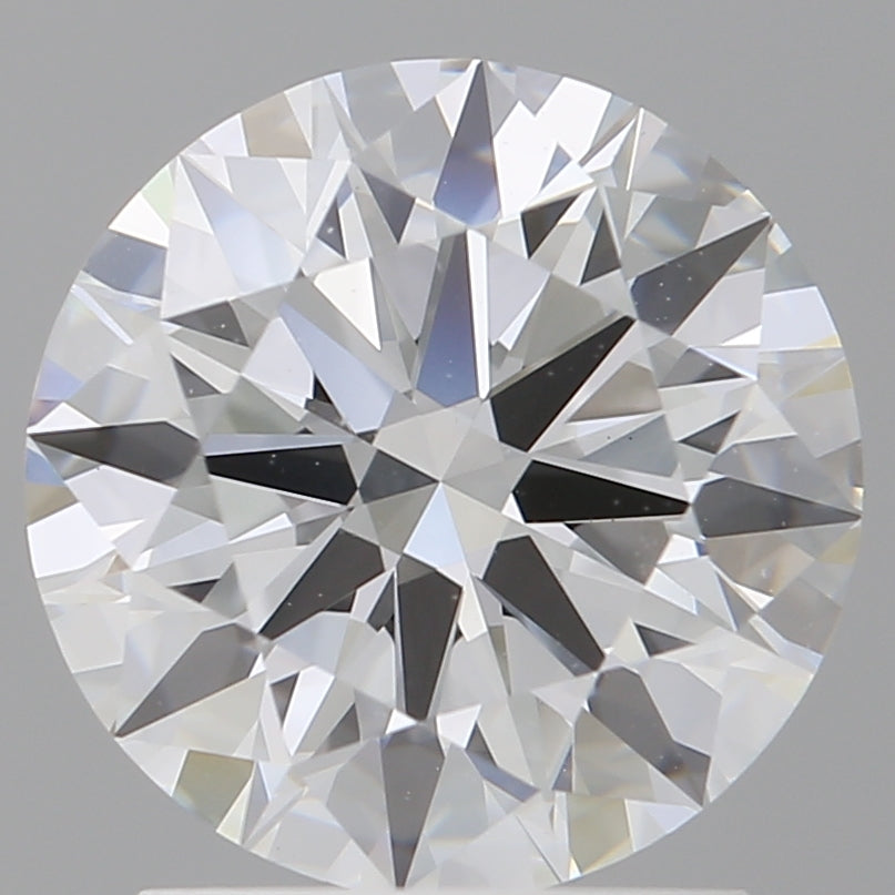 2.05 Carat Round Shaped, Ideal Cut, E Color, VVS2 Clarity, IGI Certified Lab Grown Diamond